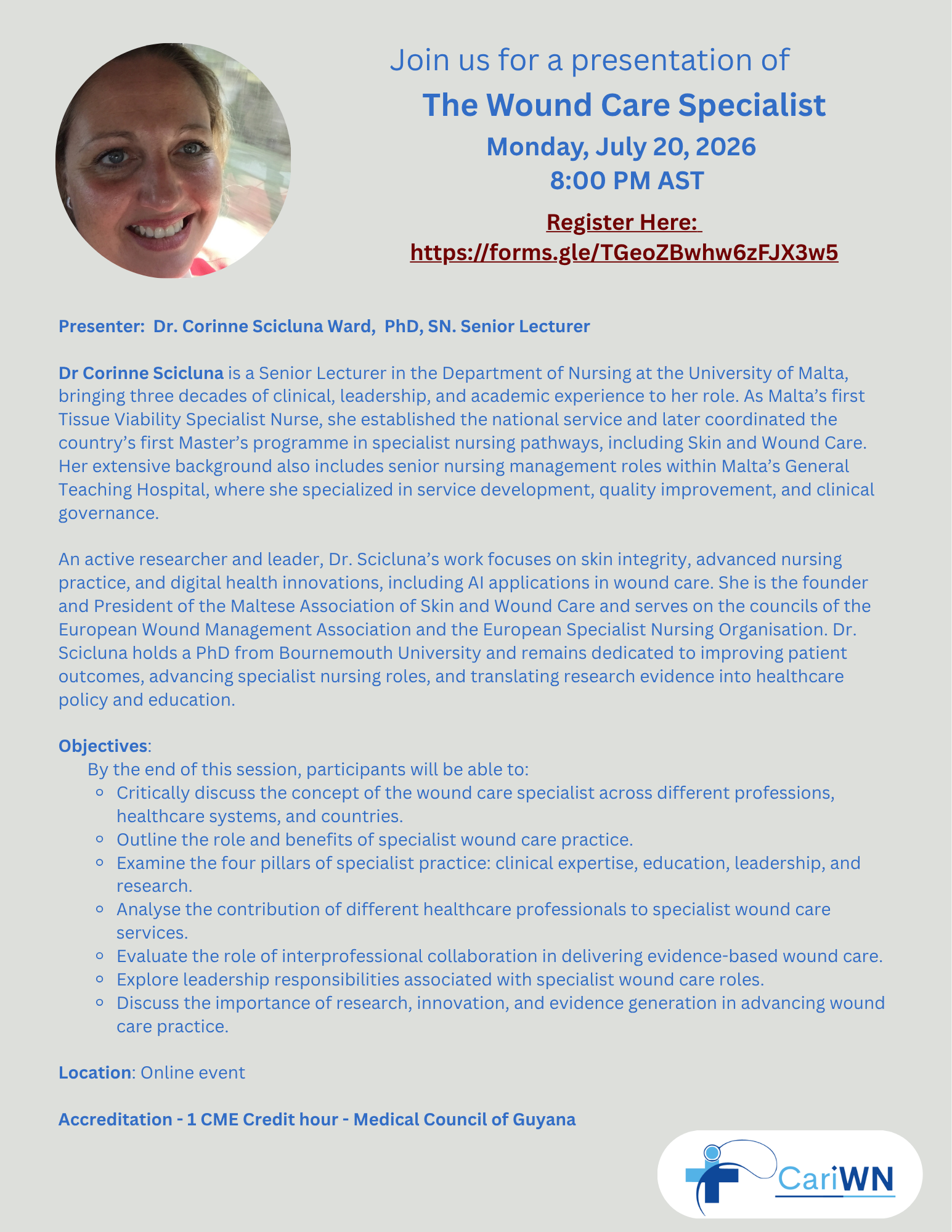 Webinar: The Wound Care Specialist