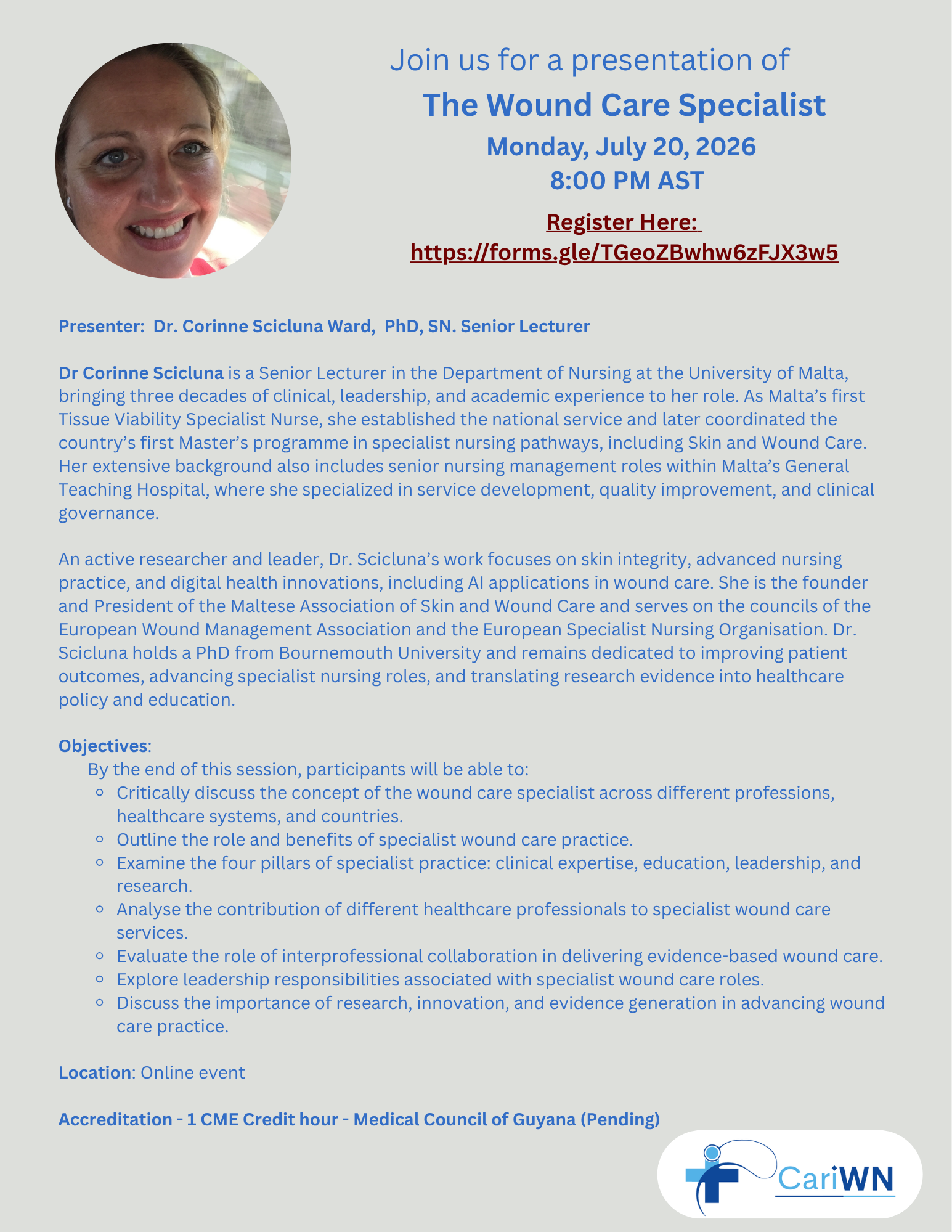 Webinar: The Wound Care Specialist